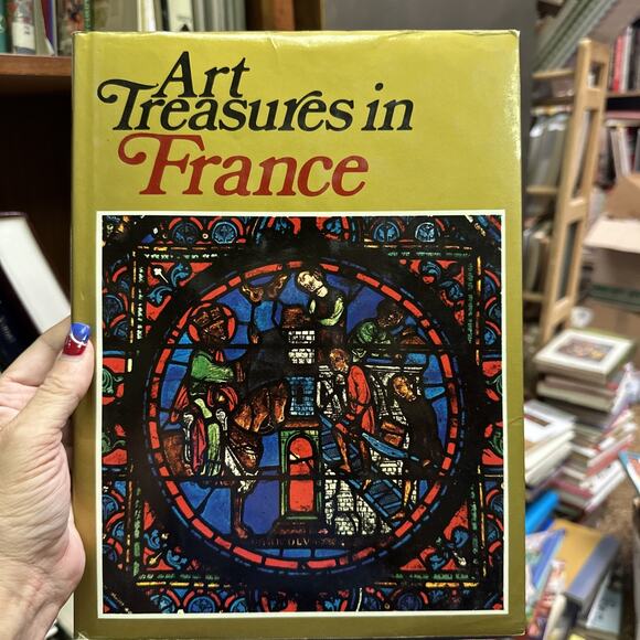 Book Other - Art Treasures in France Introduction by Germain Bazin Hardcover 1969 Very RARE